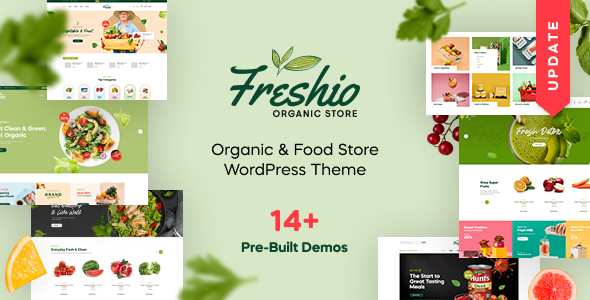 Freshio - Organic & Food Store WordPress Theme icon