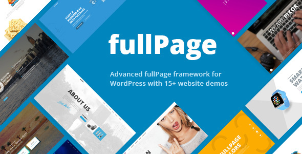 FullPage - Fullscreen One Page Theme icon
