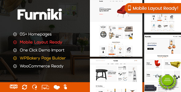 Furniki - Furniture Store & Interior Design WordPress WooCommerce Theme (Mobile Layout Ready) icon