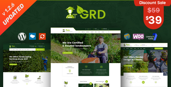 GRD - Gardening and Landscaping WordPress Theme icon