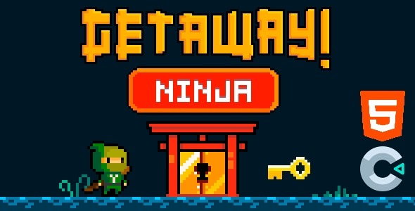 Get Away Ninja HTML5 Game - Construct 3 icon