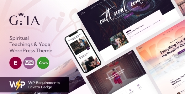 Gita - Spiritual Teachings & Yoga WordPress Theme icon