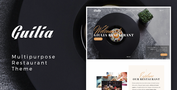 Giulia - Multipurpose Restaurant Theme icon