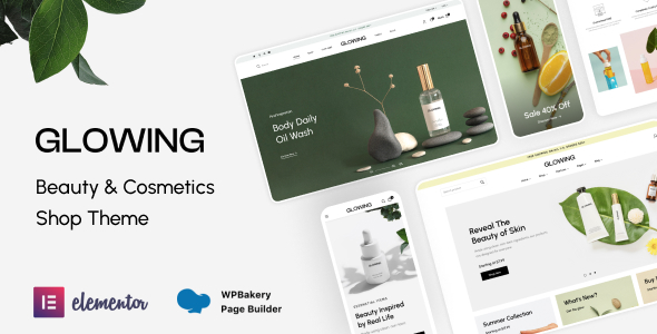 Glowing – Beauty & Cosmetics Shop Theme icon