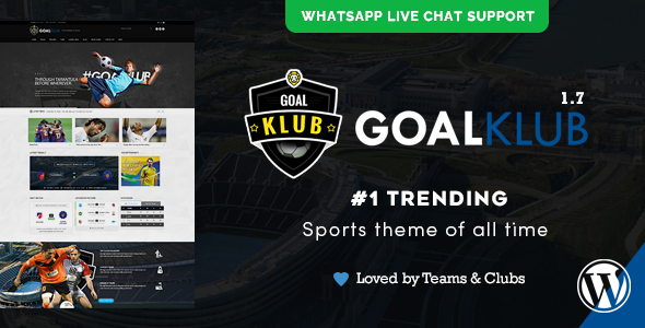 Goal Club | Sports & Events WordPress Theme icon