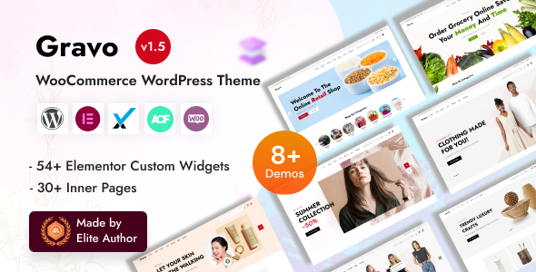 Gravo - WooCommerce WordPress Theme icon