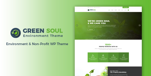 Green Soul - Environment WordPress Theme icon
