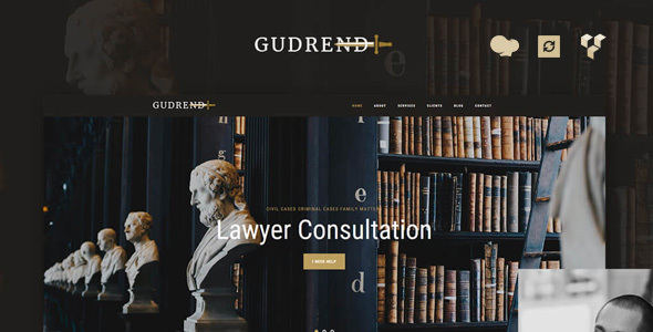 Gudrend - Lawyer Consultation WordPress Theme icon