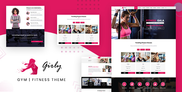 Gym Fitness WordPress Theme icon