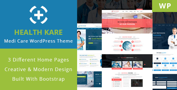 HEALTH KARE - Professional Medi Care WordPress Theme icon