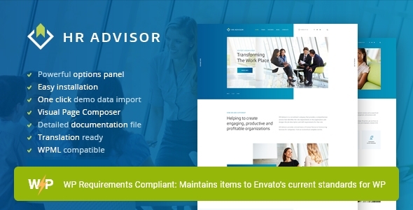 HR Advisor | Human Resources & Recruiting WordPress Theme icon