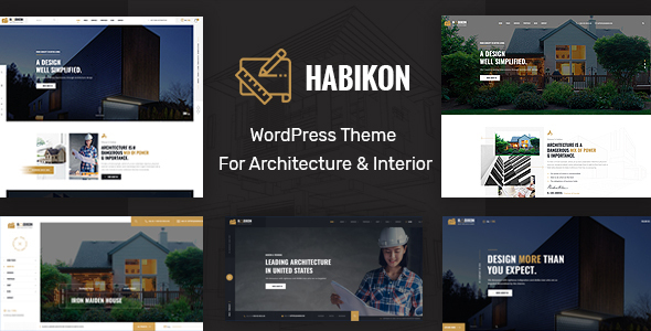 Habikon - Architecture and Interior Design WordPress Theme icon
