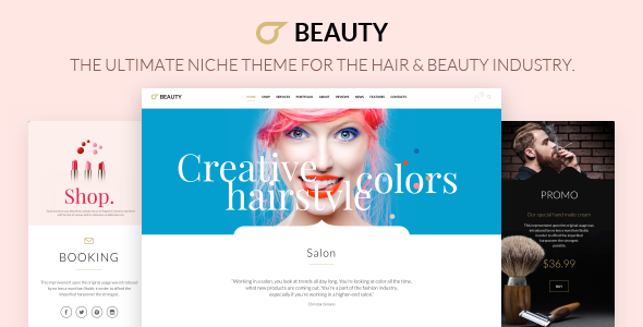 Hair Salon - Hairdresser WordPress Theme icon