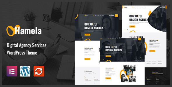 Hamela - Digital Agency Services WordPress Theme icon