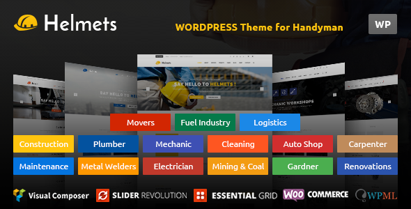 Helmets - WordPress Theme for Handyman icon