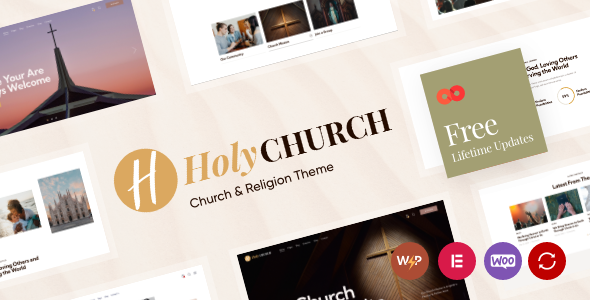 Holy Church | Religion, Charity & Nonprofit WordPress Theme icon