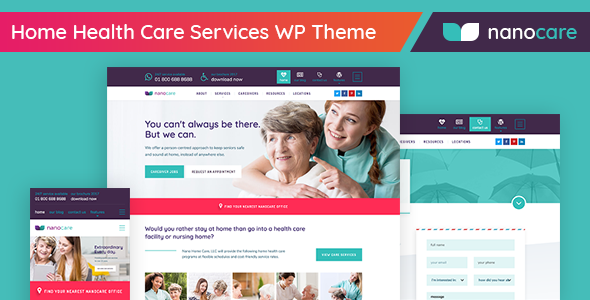 Home Health Care, Medical Care WordPress Theme - NanoCare icon