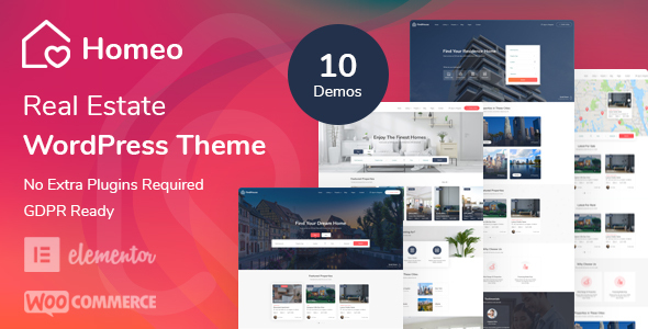 Homeo - Real Estate WordPress Theme icon
