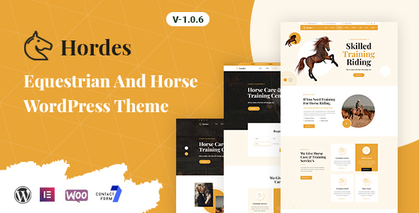 Hordes - Equestrian And Horse WordPress Theme icon