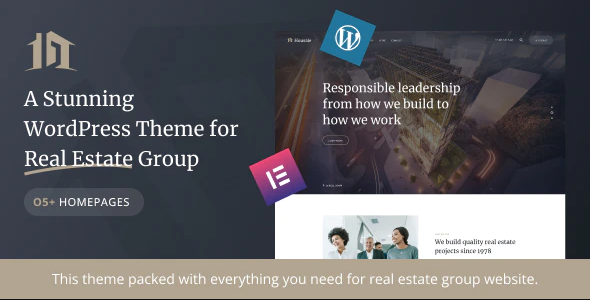 Housale - Real Estate Group WordPress Theme icon