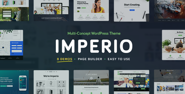 Imperio - Business, E-Commerce, Portfolio & Photography WordPress Theme icon