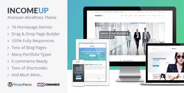 IncomeUp - Multipurpose WordPress Theme icon