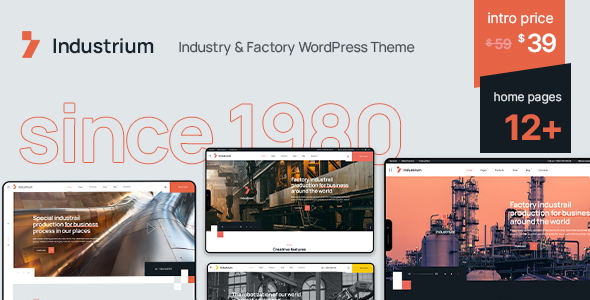 Industrium | Industry & Factory WordPress Theme icon