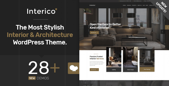 Interico - Interior Design & Architecture WordPress Theme icon