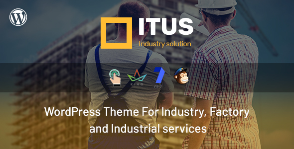 Itus - Industrial Manufacturing WordPress Theme icon