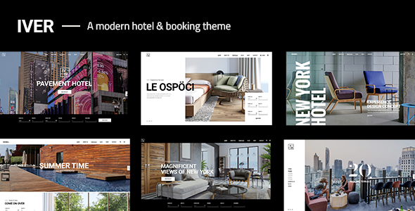 Iver - Modern Hotel Theme icon