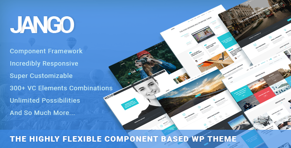 Jango | Highly Flexible Component Based WP Theme icon