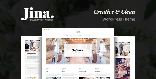 Jina - Celebration Agency Theme icon