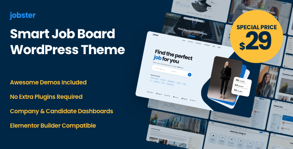 Jobster - Smart Job Board WordPress Theme icon
