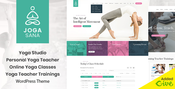 Jogasana - Yoga Oriented WordPress Theme icon