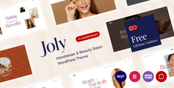 Joly - Hairdresser & Beauty Salon WordPress Theme icon