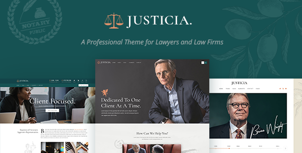 Justicia - Lawyer and Law Firm Theme icon
