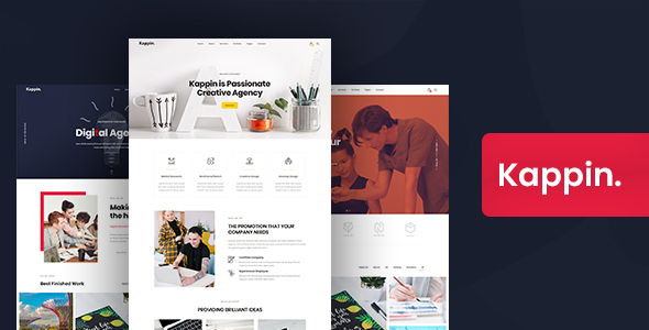Kappin - Modern Agency and Portfolio WordPress Theme icon