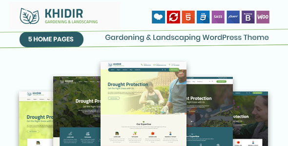 Khidir - Gardening & Landscaping WordPress Theme icon