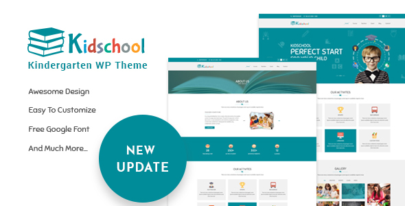 Kidschool - Kindergarten WordPress Theme icon