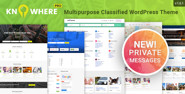 Knowhere Pro - Multipurpose Classified Directory WordPress Theme icon