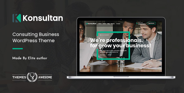 Konsultan | Consulting Business WordPress Theme icon