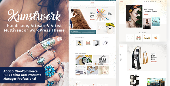 Kunstwerk - Handycraft Marketplace WordPress Theme icon
