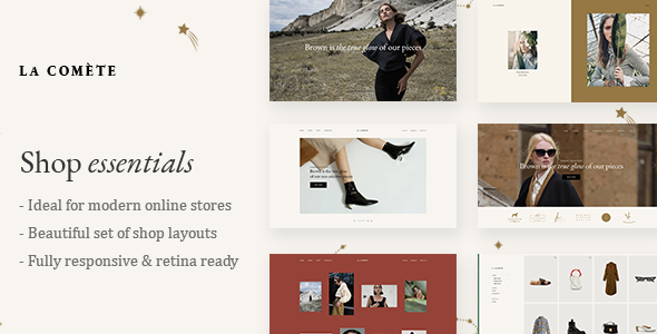 La Comète - Fashion and Clothing Store Theme icon