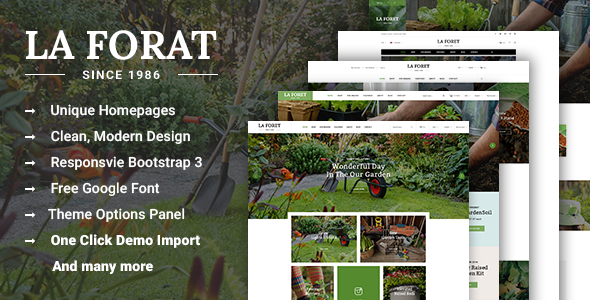 LaForat - Gardening & Landscaping WordPress Theme icon