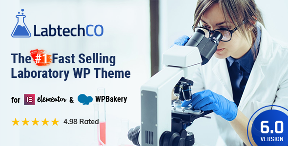 LabtechCO | Laboratory & Science Research WordPress Theme icon