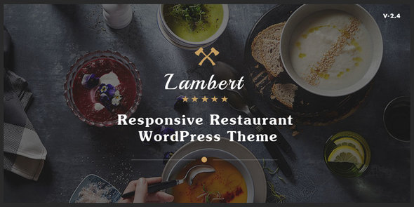 Lambert - Restaurant / Cafe / Pub WordPress Theme icon