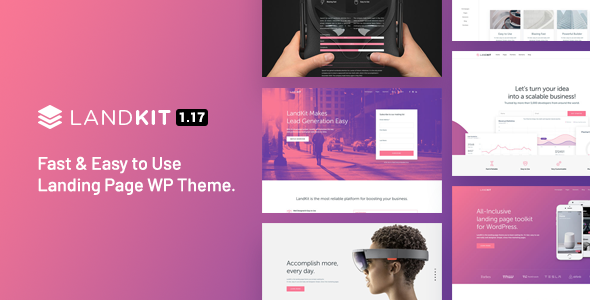 Landkit - WordPress Landing Page Theme icon