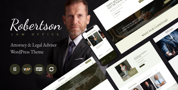 Law Office | Attorney & Legal Adviser WordPress Theme + RTL icon