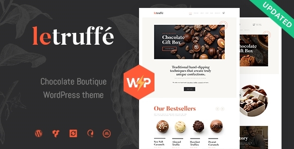 Le Truffe | Chocolate Sweets & Candy Store WordPress Theme icon