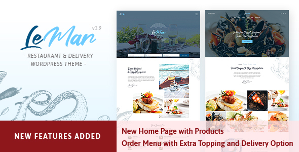 LeMar - Seafood Restaurant WordPress Theme icon